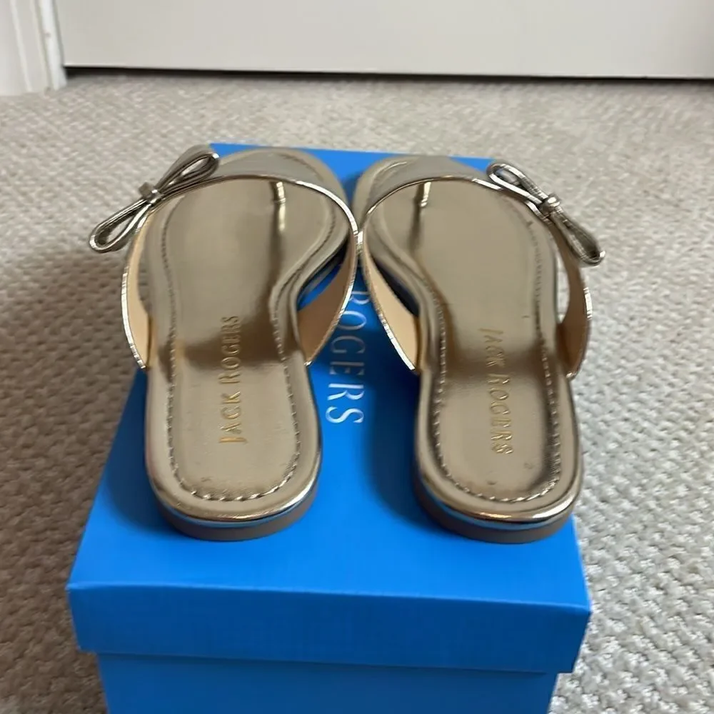 NIB Jack Rogers Gracie Bow Sandal. - Picture 4 of 6